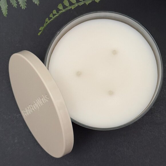 BBW Marshmallow Fireside Bath & Body Works 3 Wick Candle - Picture 6 of 10